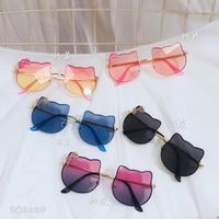 Wholesale Sunglasses Bear Ear Children s Bq2024 Metal Street S Fashion Years Old Bow Glasses1