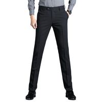 Wholesale Men s Suits Blazers Winter Add Wool Business Trousers For More Pure Dress To Keep Warm Professional Work Young Wash And Wear Pants