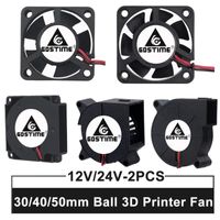Wholesale Fans Coolings V V Cooling Turbo Fan Brushless DC Cooler Blower Double Ball Bearing For D Printer Parts