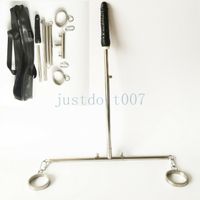 Wholesale Female Bondage Frame Sling Bar Steel Ankle Handcuffs Shackle Slave Rack Plug Restraint K1 A49