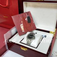 Wholesale U1 Factory New Black Mens Automatic Movement mm Watch Classic Watches Transparent Back Wristwatches New Original Box