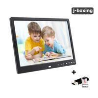 Wholesale 12 Inch LCD Digital Photo Frame Picture MP3 MP4 Clock Video Movie Remote Control Touch Screen with gb flash pen drive black1