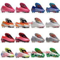 Wholesale 2021 soccer shoes original cleats Mercurial Superfly Elite SE AG de futbol high Low CR7 neymar ronaldo mens football boots