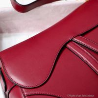Wholesale Womens handbags purses small saddle bag red genuine leather shoulder crossbody bags portefeuille Handtasche a high end custom quality bag