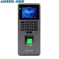 Wholesale Fingerprint Access Control Khz RFID Inch Keypad USB Biometric System Electronic Time Clock Recorder Attendance Machine