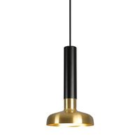Wholesale Industrial Style LED Pendant Lamp Contemporary Minimalist Black White Metal Small Hanging Lights For Bedroom Bar Coffee Shop Art Decoraton