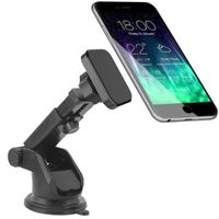 Wholesale Cell Phone Mounts Holders Dash Magnetic Dashboard Holder Car Windshield Mount Long Arm Stand For Magnet Phone1