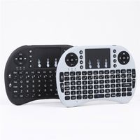 Wholesale Mini Rii i8 Wireless Keyboard G English Air Mouse Keyboard Remote Control Touchpad for Smart Android TV Box Notebook Tablet Pc