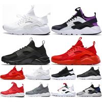 Wholesale Huarache running shoes mens womens Triple White Black Red Grey Blue Purple designer Huaraches boys girls Man outdoor Trainers sports Sneakers