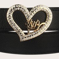 Wholesale New Arrivals Time Limited Designers Big Sales Fashion Cool Heart Shaped Love Kiss Style Belt Women Hot Selling Jeans Accessor