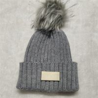 Wholesale New Pom Winter New Warm Woolen Hat Designer Knitted Women Hats Hot Selling Fashionable Beanies
