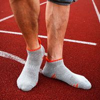 Wholesale 2020 Top Quality Men Pure Cotton Slipping Sole Ankle Short Socks