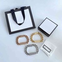 Wholesale 2022 Fashion Cuffs Luxury Designer Love Bracelet Sales High Quality Silver Titanium Steel Engraving Letter g Men Personality Hip Hop Jewelry