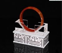 Wholesale Acrylic Jade Bangle Bracelet Display Stand For Store Counter Showcase Kiosk Exquisite Jewelry Trade Show Hand Band Holder Z3M4L Edbop