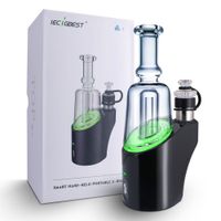 Wholesale IECIGBEST In Electric Dab Rig with Glass Water Bubbler for Wax Oil Contains Battery