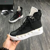 Wholesale 2022 Newest Y3 Men Sneakers Black Red White Waterproof Genuine Leather Y3 High Top Casual Shoes Boots High Quality Running Shoe