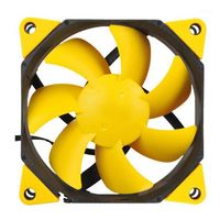 Wholesale Fans Coolings Cool Yellow F123 Computer Case V Power Supply Fan Ultra quiet Cm Cooling Hydraulic Bearing Speed Super Mute1