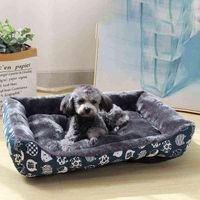 Wholesale Pet Dog Bed Mat Kennel Puppy Sofa Cushion Basket For Small Large Medium Breeds Dogs Supplies Animals Accessories Cat House Bed