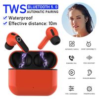 Wholesale New TWS Earplug Smart Touch Bluetooth Waterproof Earphone Bass LED Power Display Sports Business Calls Noise Reduction
