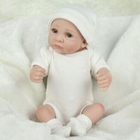 Wholesale 11 inches cm Reborn Doll Cute Realistic Newborn Silicone Vinyl Dolls Toys for Girl Boys Kids Birthday Gifts