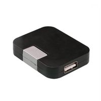 Wholesale Hubs Extender Home USB Hub ABS External Mini Foldable Portable Port Universal High Speed Socket Office Splitter Charging Laptop1
