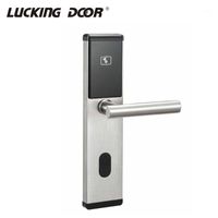 Wholesale Digital Rfid Hotel Card Door Locks Security keyless Door Lock Swiping Card Lock For Hotel Home Smart E1