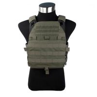Wholesale Hunting Jackets TMC Tactical Vest JPC JIM Plate Carrier Ranger Green MOLLE Body Armor Gear