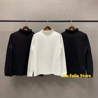 Wholesale Long Sleeve ALYX T shirt FW Men Women Neckline ALYX SM Logo Tee High Quality Turtleneck T shirts Asian Size Tops