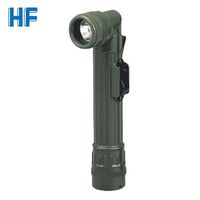 Wholesale Portable LED Torch Flashlight Red Green Blue Lantern Flash Light AA Battery Fishing Working Camping Hunting