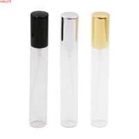 Wholesale 15ML Portable Glass Refillable Perfume Bottle with Aluminum Atomizer Empty Parfum Case for Traveler lotgood product