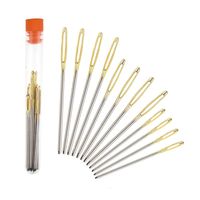 Wholesale Fashion Needles Other Arts and Crafts Thick Big Eye Sewing Self Threading Needle Set Embroidery Hand Sewing Q2