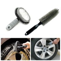 Wholesale Auto Rim Handle Vehicle Cleaning Brush Cleaner Dust Remover Plastic Motorcycle Truck Washing Vehicle Wash Tire Cleaning Tools