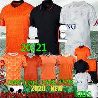 Wholesale Thai New Retro soccer Jersey DE MEMPHIS PROMES JONG VAN DIJK VIRGIL Holland STROOTMAN PROMES Man kids kits Football Jerseys