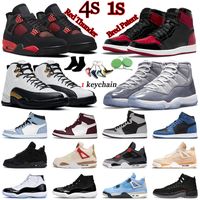 Wholesale Red Thunder s Mens Basketball Shoes s Patent Bred University Blue s Cool Grey Black Cat Royalty Taxi Men Womens Trainers Sports Sneakers Walking Jogging