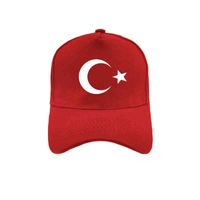 Wholesale Sunmmer Turkey Baseball Caps Women Men Adjustable Snapback Fashion Unisex Turkish Flags Hats Mz