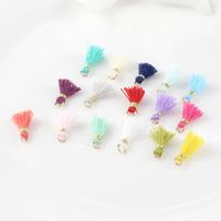 Wholesale 30pcs cm Mini Cotton Thread Tassel Pendant For Jewelry Making Diy Bracelet Cellphone Pendant Finding Craft Supplies H jllepj
