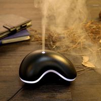 Wholesale Wood Grain Ultrasonic Cool Mist ml Aroma Essential Oil Diffuser Humidifier for Office Home Bedroom Living Room Study Yoga Spa1