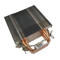 Wholesale Fans Coolings cm CPU Cooler Without Fan Heat Pipe Fanless Heatsink For Intel AMD All1