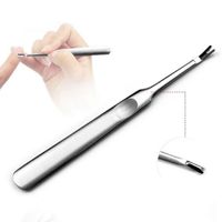 Wholesale Hot Sale High Quality Stainless Steel Cuticle Pusher Trimmer Remover Pedicure Manicure Nail Art Tools