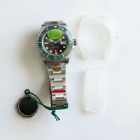 Wholesale NF factory new top mens watch ETA automatic mechanical watch L ceramic frame luminous diving watch DHL