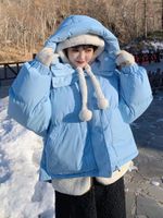 Wholesale Women s Jackets Super Candy Hooded Casual Thermal Clothes Winter Korean Style Thickened Puffer Jacket