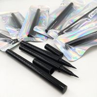 Wholesale New Private Label Self Adhesive Eyeliner Glue Pen D Mink Lashes Magic Eye Liner Pen for Makeup