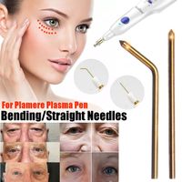 Wholesale 10 Bending Straight Needles for Plamere Plasma Pen Beauty Machine Spot Mole Wrinkle Removal Plasma Face Lift