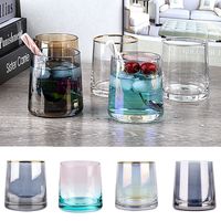 Wholesale 250ml Creative Wine Glasses Whiskey Glass Home Bar Supplies Colorful Phnom Penh Glass Cup Style XD24345