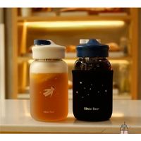 Wholesale Mini Outdoor Sport Small Water Cup Glass Bottle Cute for Girls Kawaii s Cool