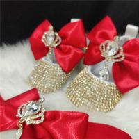 Wholesale Valentine s Day Gift Menternity Pregnancy Pography Bling Baby Shoes Flower Girl Live broadcast First Walkers