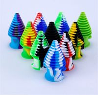 Wholesale Silicone Mouthpiece for Glass Bongs Dab Straw Oil Rigs Smoking Pipe Mouth Piece Accessories Multi Colors Cigarette Tool