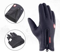 Wholesale Windproof waterproof warm winter gloves for skiining cycling outdoor activities fingertips woi conductive fabric operate touch screen phone