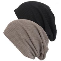 Wholesale Womens Winter Knit Slouchy Beanie Baggy Warm Soft Women Oversized Slouchy Beanie Knit Hat1