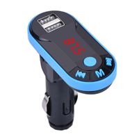 Wholesale Hand free Charger Wireless Car Kit MP3 Player Music FM Transmitter USB Car Supplies Bluetooth